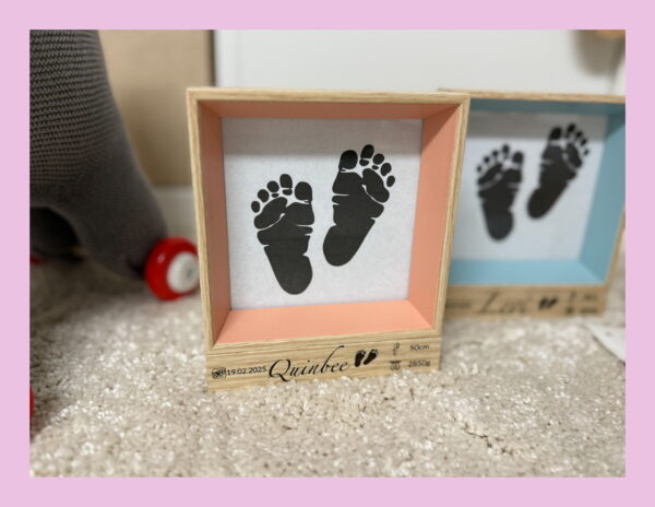 Rebornbaby Bilderrahmen personalisiert – Bild 4